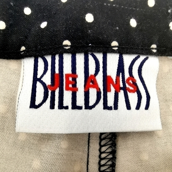 Bill Blass Women's 31" High Rise Polka Dot  Pants - Picture 4 of 10